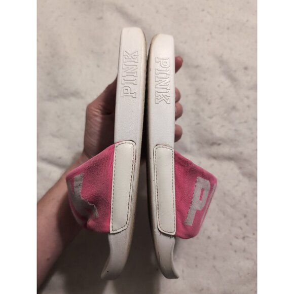 VICTORIA'S SECRET PINK Women's Seamless Slides Sandals Shoes Size L - Picture 5 of 6